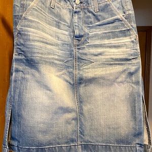 Denim skirt